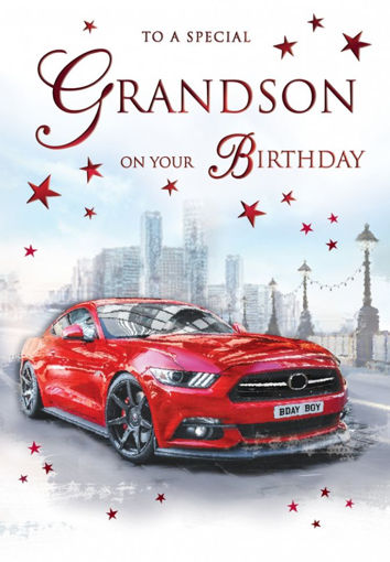Picture of SPECIAL GRANDSON BIRTHDAY CARD